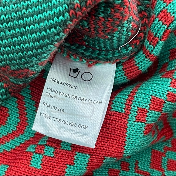 Tipsy Elves Men’s Large Bottle Opener Ugly Christmas Sweater - Picture 8 of 10